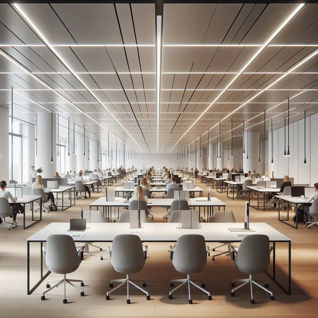 写字楼办公办公区环保材料涉及客户集中到访时异地协作组该如何核对协作记录
